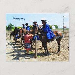 ハンガリー馬のライダーHungary ポストカード