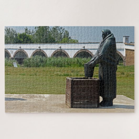 ハンガリー1014-pcの9つの穴のある橋 ジグソーパズル (横)