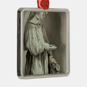 ハンガリー1509年のSt.エリザベス メタルオーナメント (右)