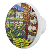 ハンガリー，エディズ・マーケット セラミックノブ (右)