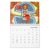 ハンガリー カレンダー (1月 2026)