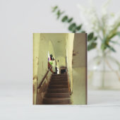 ハンガリー・ケステリーのロマンチックな階段 ポストカード (スタンド正面)