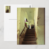 ハンガリー・ケステリーのロマンチックな階段 ポストカード (正面/裏面)