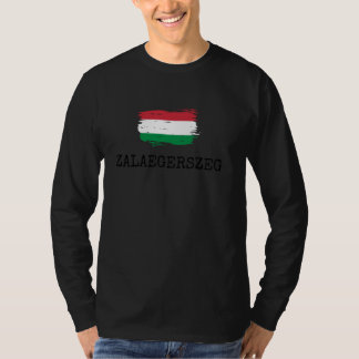 ハンガリー ザラエゲルセグ 家族 旅行 トラベル メモリアル Tシャツ