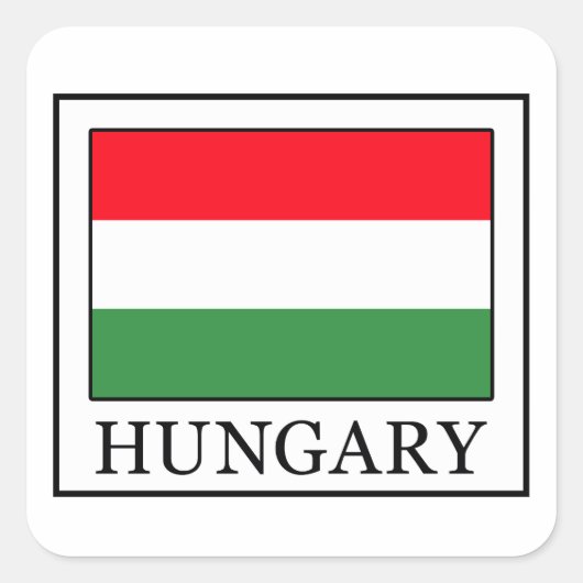 ハンガリー スクエアシール (正面)