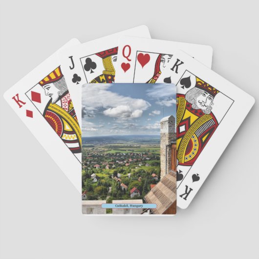 ハンガリー，スコカクィト トランプ (裏面)