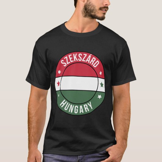 ハンガリー セクサールド市 Tシャツ (正面)