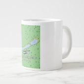 ハンガリー バラトン湖の地図 ジャンボコーヒーマグカップ (正面右)
