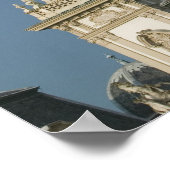 ハンガリー、バラトン湖地域、ケスティーリー： ポスター (角)