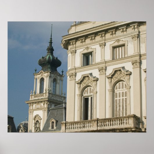 ハンガリー、バラトン湖地域、ケスティーリー： ポスター (正面)