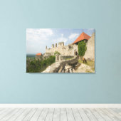 ハンガリー、バラトン湖地域、スメグ：スメグ キャンバスプリント (インサイチュ (ウッドフロア))