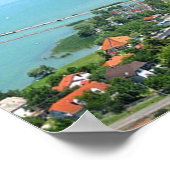 ハンガリー – バラトン –  ポスター (角)