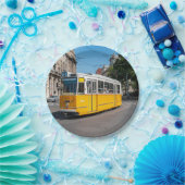 ハンガリー，ブダペストの有名な路面電車2 ペーパープレート (パーティー)