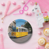 ハンガリー，ブダペストの有名な路面電車2 ペーパープレート (パーティー)