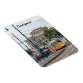 ハンガリー，ブダペストの有名な路面電車2 マグネット (右側)