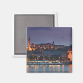 ハンガリー,ブダペスト:カルヴァン主義教会 マグネット (正面/裏面)