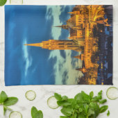 ハンガリー，ブダペスト キッチンタオル (折り畳み)