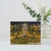 ハンガリー，ブダペスト ポストカード (スタンド正面)