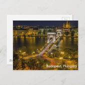 ハンガリー，ブダペスト ポストカード (正面/裏面)