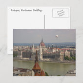 ハンガリー，ブダペスト ポストカード (正面/裏面)
