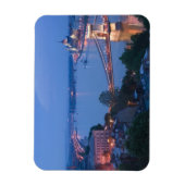 ハンガリー，ブダペスト： Szechenyi （チェーン）ブリッジ， 2 マグネット (縦)