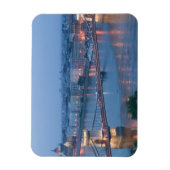 ハンガリー，ブダペスト： Szechenyi （チェーン）ブリッジ， 3 マグネット (縦)