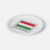 ハンガリー ペーパープレート (アングル)