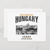 ハンガリー ポストカード (正面/裏面)