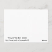 ハンガリー ポストカード (裏面)