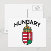 ハンガリー ポストカード (正面/裏面)