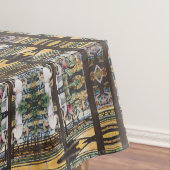 ハンガリー,ミスロックの農家市場 テーブルクロス (インサイチュ)