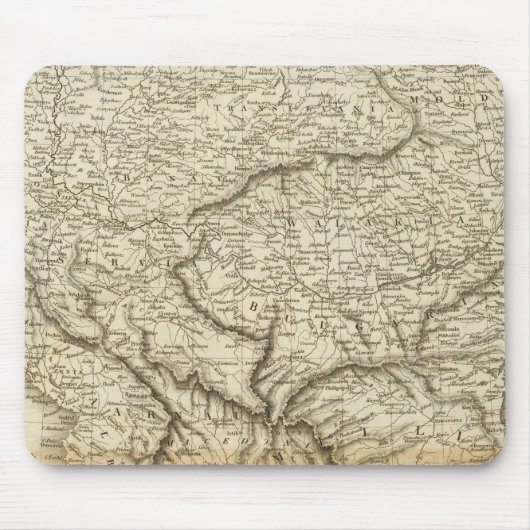 ハンガリー（ヨーロッパトルコ） マウスパッド (正面)