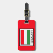ハンガリー ラゲッジタグ (正面縦)