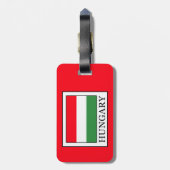 ハンガリー ラゲッジタグ (裏面縦)