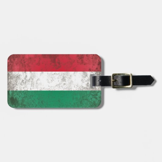 ハンガリー ラゲッジタグ (正面横)