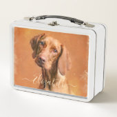 ハンガリー·ヴィスラ·ドッグ メタルランチボックス (正面)