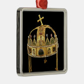 ハンガリー、第11第12世紀の神聖な王冠 メタルオーナメント (右)