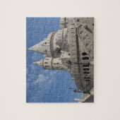 ハンガリー、首都ブダペスト。バダ城2 ジグソーパズル (縦)