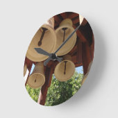 ハンガリー、Cegled、教会の鐘 ラウンド壁時計 (傾斜)