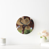 ハンガリー、Cegled、教会の鐘 ラウンド壁時計 (ホーム)