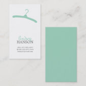 ハンガーのテレホンカード コーリングカード (正面/裏面)