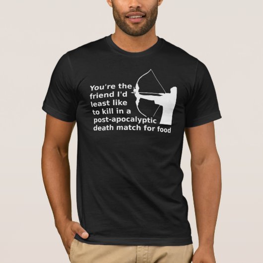 ハンガーゲームの面白いTシャツ Tシャツ (正面)