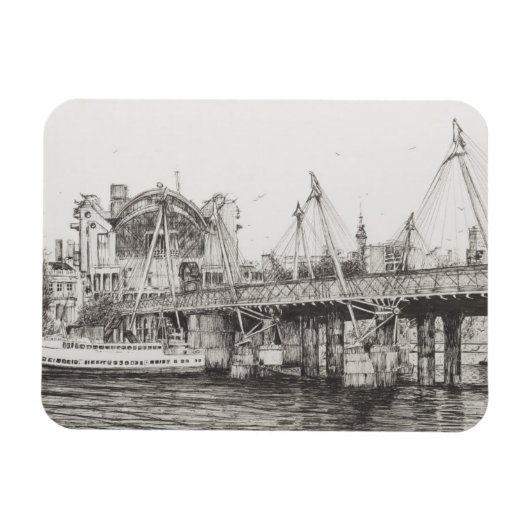 ハンガーフォードブリッジロンドン30/10/2006 マグネット (横)