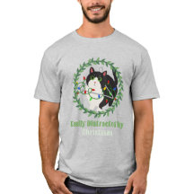 ハンガー付き黒猫クリスマスディストラクション