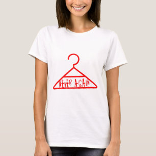 ハンガー堕胎 Tシャツ