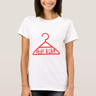 ハンガー堕胎 Tシャツ