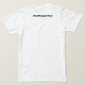 ハンガ誇りを持ったウイルド Tシャツ (デザイン裏面)