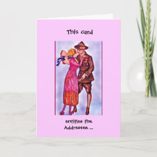 ハンキーパンキーホームカミング カード