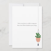 ハンギングプランツ 新居のお知らせ 引っ越しました (裏面)