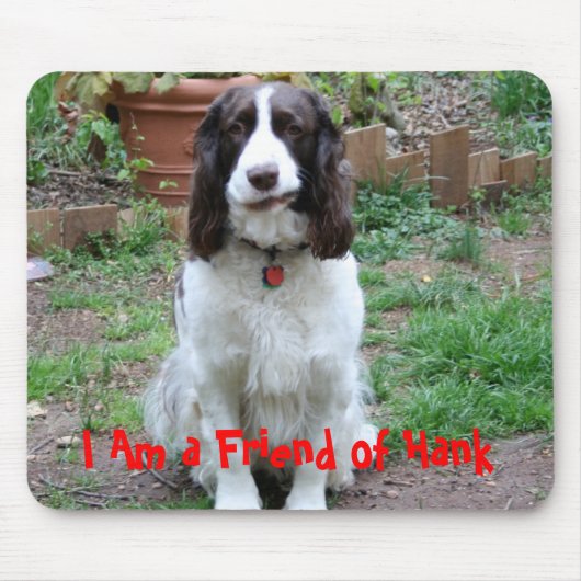 ハンクのマウスパッドの友人 マウスパッド (正面)